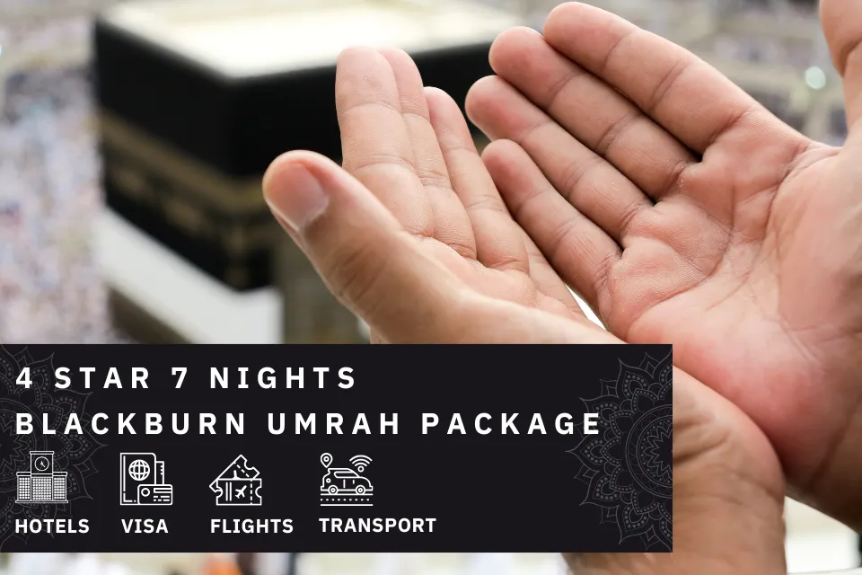 7 Nights 4 Star Blackburn Umrah Package